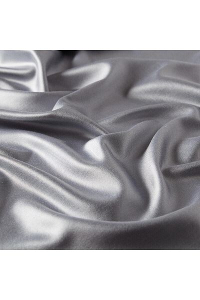 ipekevi Double Sided Silk Shawl - Dark Silver