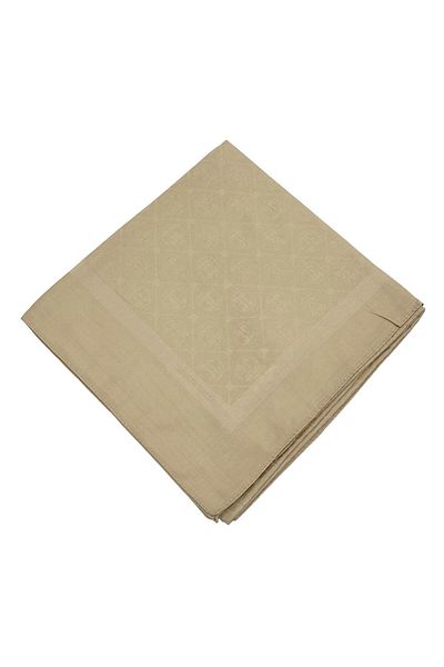 Pierre Cardin Μπεζ βαμβακερό κασκόλ - 1030400-932