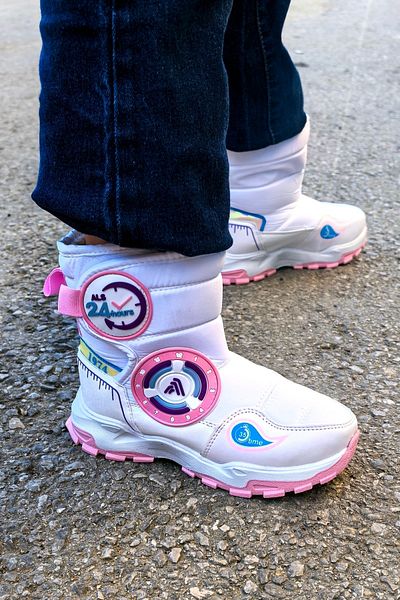 Prego Παιδικές μπότες Polar Thermo Αντιολισθητική σόλα Velcro