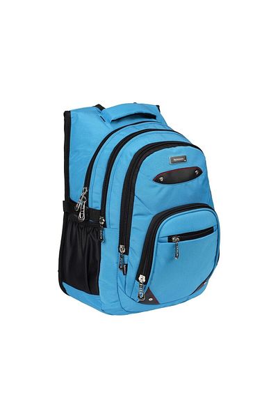 GENC DIJITAL BASKI Rucsac din țesătură impermeabilă RELAXION Blue 2225