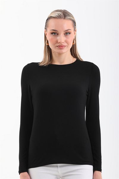 penyebizden Tricou modal pentru femei, pachet de 2 - alb-negru