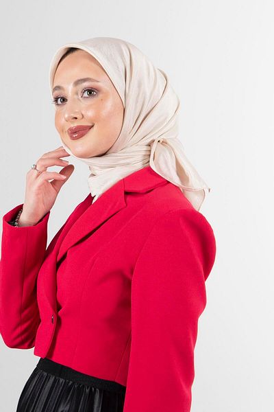 HAREM SCARF Eșarfă Brisa Voile - Bej nisip