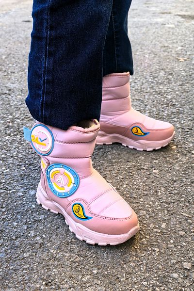 Prego Παιδικές μπότες Polar Thermo Αντιολισθητική σόλα Velcro