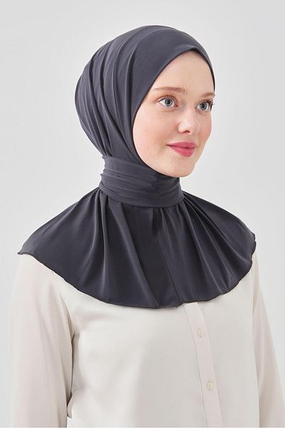 LAVENDER Snap Shawl - Anthracite
