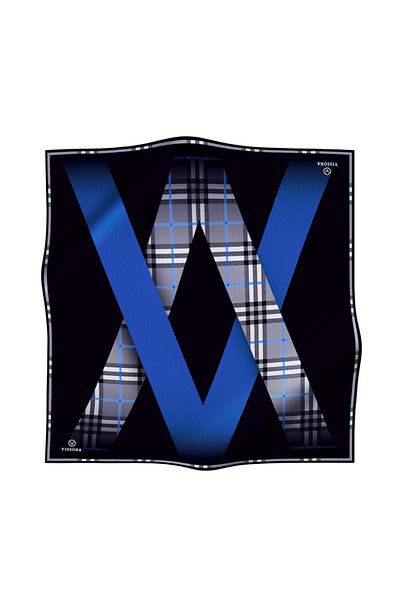 Vissona Μεταξωτό μαντίλι Twill - 581 - 0032-0001