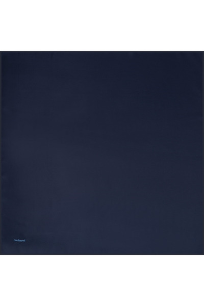 Cacharel Синій твіловий шовковий шарф - 7999313-921