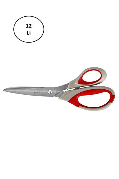 Ovebu Adel Office Scissors Large Size 12 Pieces