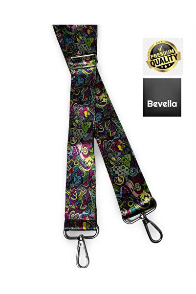 Bevella Polyester Kolon Ayarlanabilir Çanta Sapı - Telefon Askısı (120 Cm)