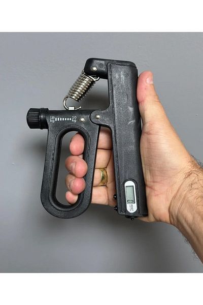 Clifton Professional Hand Wrist and Arm Strengthener Grip Exerciser Adjustable Hand Spring (10-120 kg)
