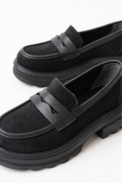 İNFON 746-759 Щоденні туфлі-лофери на високій підошві