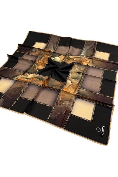 Vissona Twill Silk Scarf - 17424 - 0005-0001