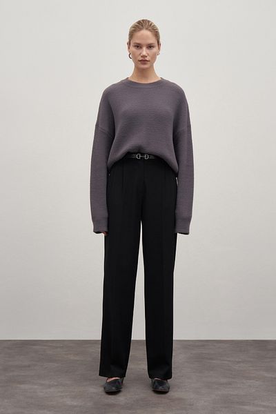 mathilda store Anthracite Limited Edition Basic Soft Sweater