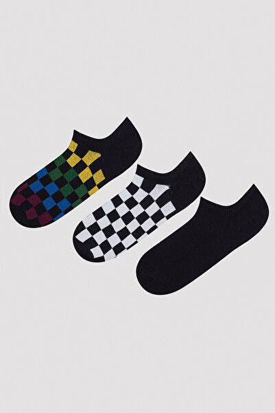 Penti Muške Karirani čarape od 3 dela Baletanke