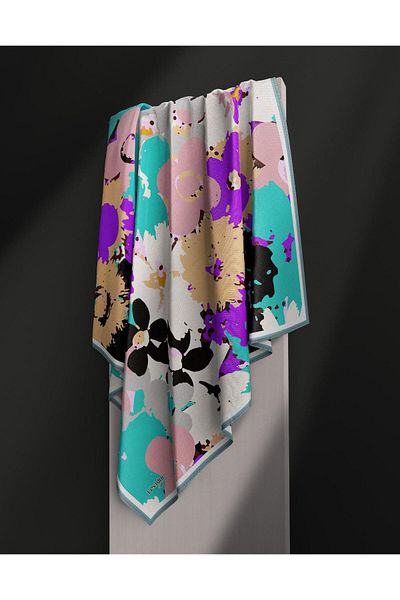 Levidor 0915-13 Αθλητικό κασκόλ Mint Cotton