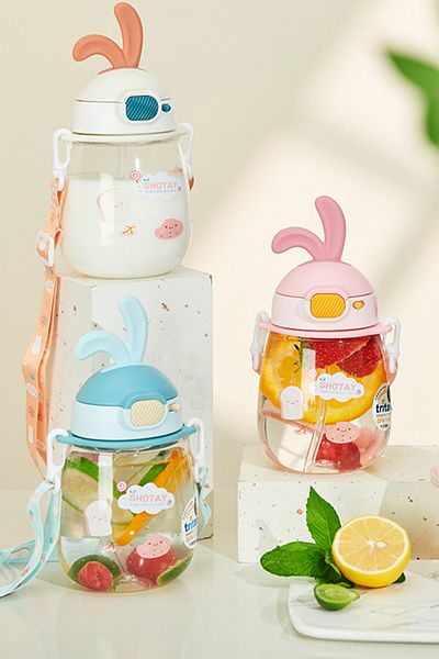 Shotay Rabbit Unisex Tritan Flask 600 Ml. Sht-St-7008-30