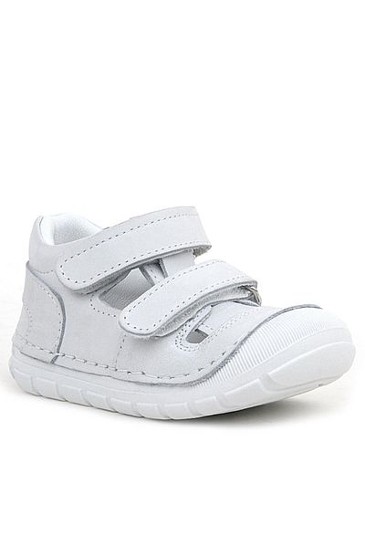 Rakerplus Ruby White Genuine Leather - Summer First Step Shoes