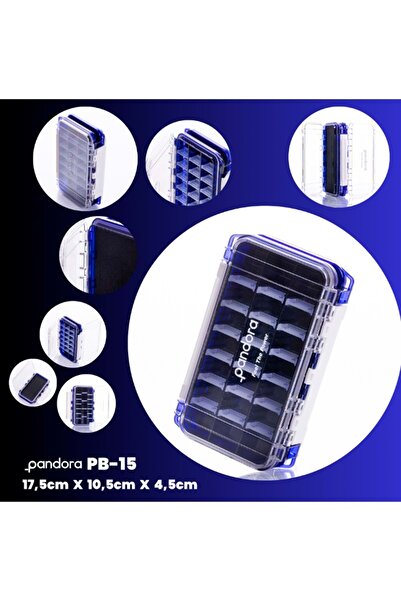 PANDORA BALIKÇILIK Pandora Balıkçı Kutusu Pb 15 17.5Cm X 10.5Cm X 4.5Cm
