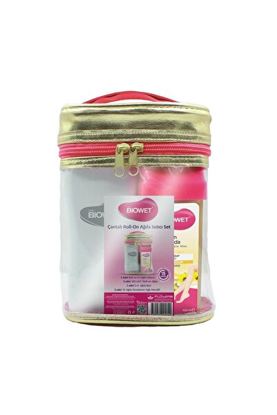 biowet Çantalı Roll On Ağda Isıtıcı Set