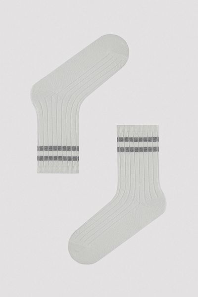 Penti Striped Colorful 3-Piece Sock Socks
