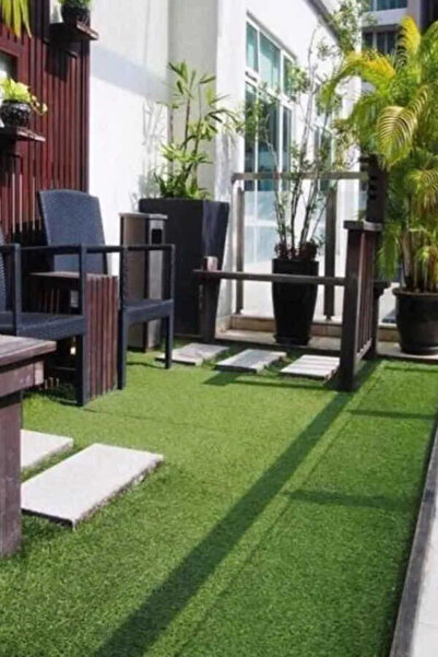Efor Halı Floor İç ve Dış Mekan İçin Uygun Balkon ve Bahçeye Uyumlu Yapay Yeş...