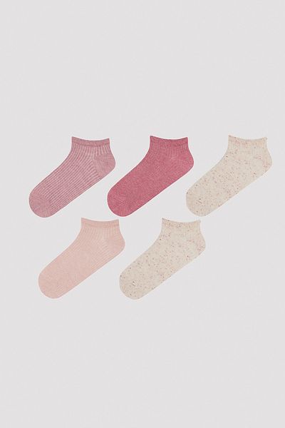 Penti Pink Nope 5-pack Bootie Socks