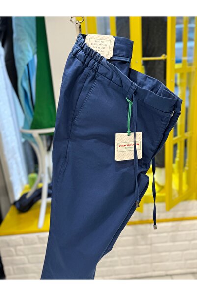 Perecoma Corcotti 100% PAMUKLU LASTİKLİ MEVSİMLİK PANTOLON