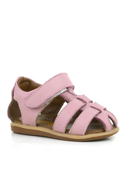 Rakerplus Genuine Leather Pink Soft Baby Sandals Shoes