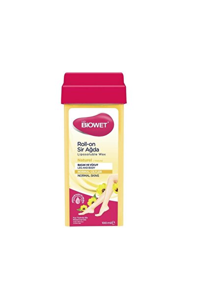 Genel Markalar Biowet Roll On Sir Ağda Normal Ciltler İçin Naturel 100 ml