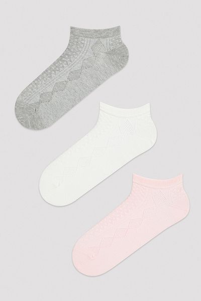 Penti Pink Song 3-Piece Liner Socks
