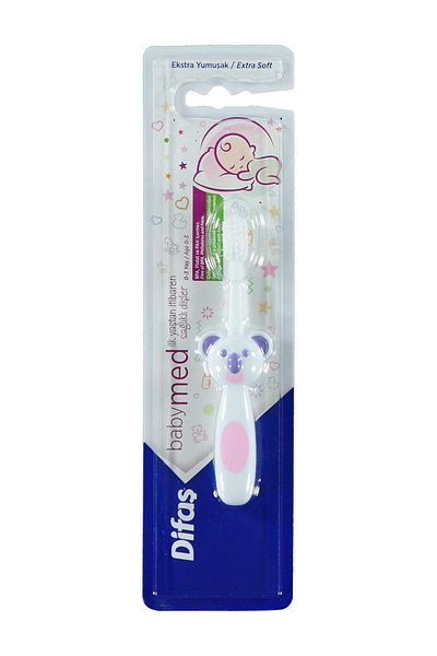 Difaş Toothbrush Babymed Extre Soft 0-3 Years Pink