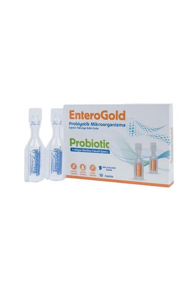 Dnz Enterogold Adult Probiotic - 4 Billion Vials 8699956001210