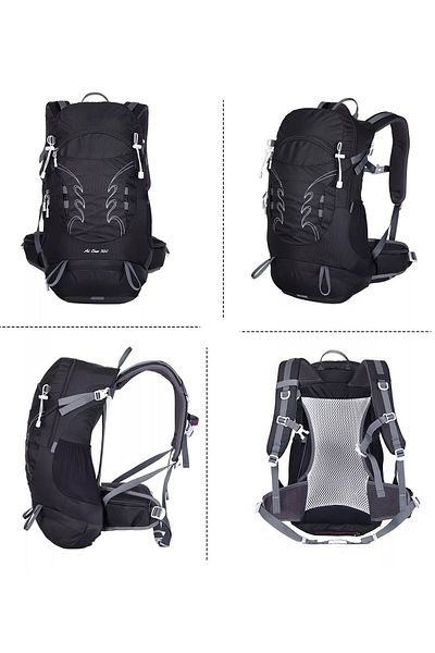 Go Veform Rucsac pentru camping și drumeții în aer liber (capacitate 30 litri) negru DSC1869