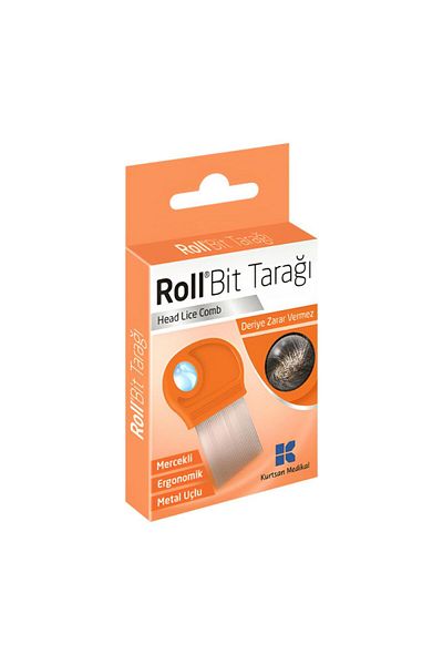 Roll Metal Bit Comb with Lens