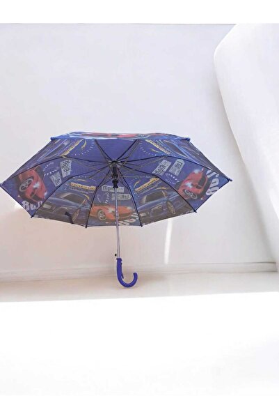 Natural 8 Telli Erkek Çocuk Şemsiye Polyester Kumaş Düdüklü