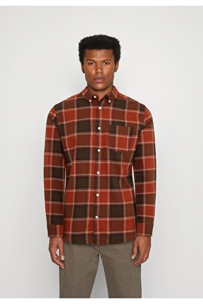 Only & Sons 22025979 Onsalvaro Slım Ls Oxford Check Shırt5979