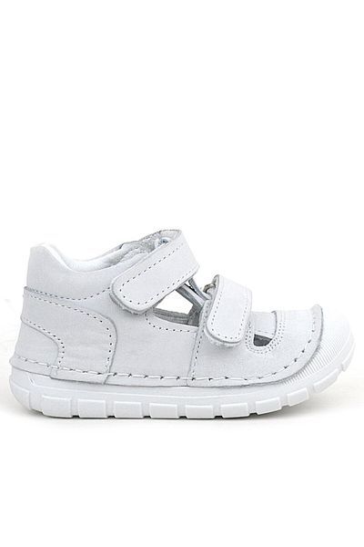 Rakerplus Ruby White Genuine Leather - Summer First Step Shoes
