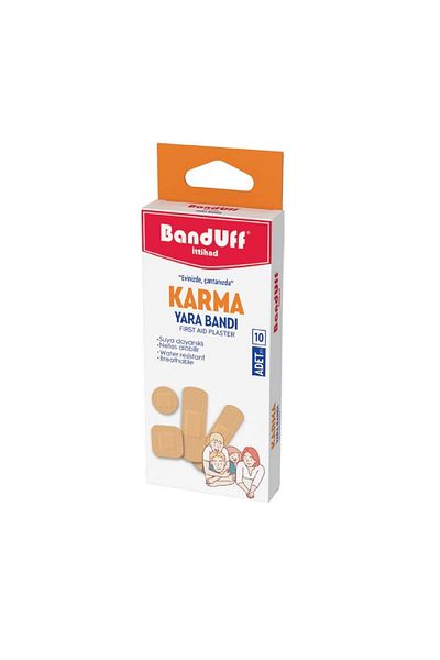 banduff رقعة الجرح 10 قطع - مختلطة