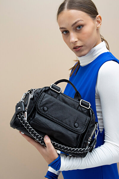 Matthew Cox İTHAL DERİ KADIN EL VE OMUZ ÇANTASI