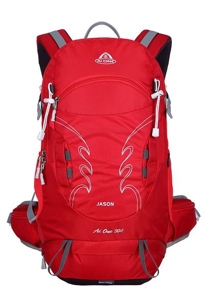 Go Veform Rucsac roșu pentru camping și drumeții în aer liber cu capacitate de 30 litri - DSC1869