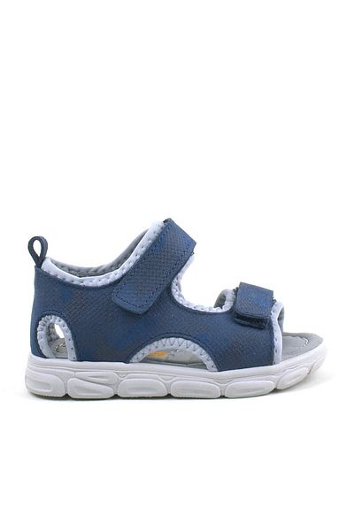 Rakerplus Wisps Genuine Leather Navy Blue Camouflage Baby Sandals