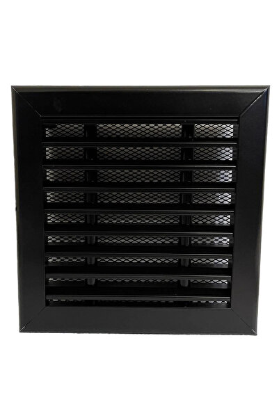 Genel Markalar ALTERNATİF TİME Lineer Şömine SİYAH Menfezi 15 X 15 Cm