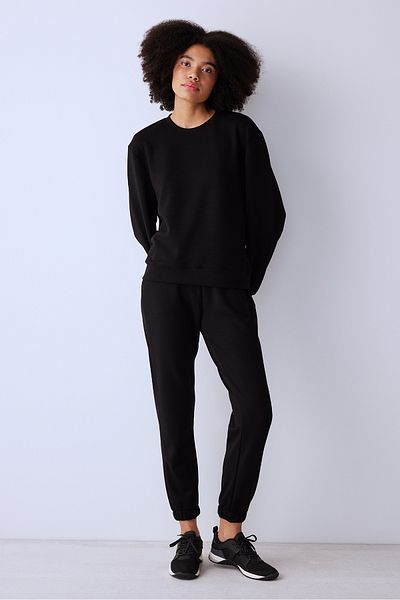 Penti Μαύρο Jogger Sweatpants - Silky Feel