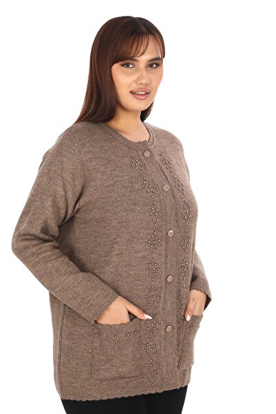 serkan triko SERKAN Knitwear MOTHER'S WOOL CARDIGAN