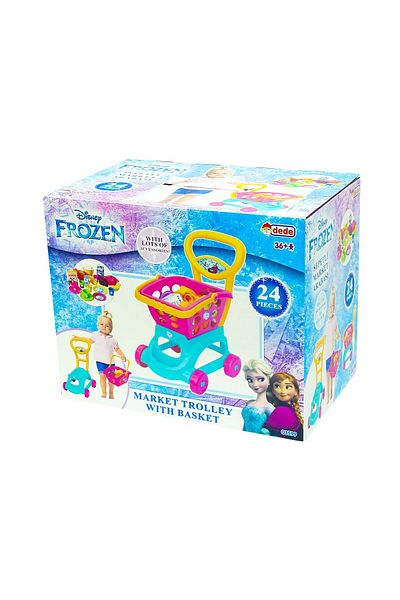 TOYFEST عربة سوق السلة المجمدة