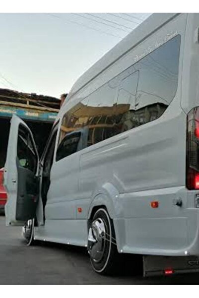 OTOPLEXİ Ford Transit 2014+ T18 Arka Çamurluk Ağzı Abs Plastik Beyaz