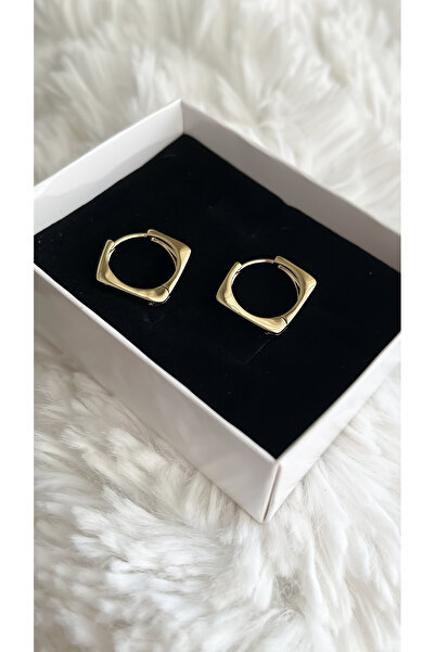 ATELİER GİZEM Xuping kadın kararmaz gold halka çelik küpe