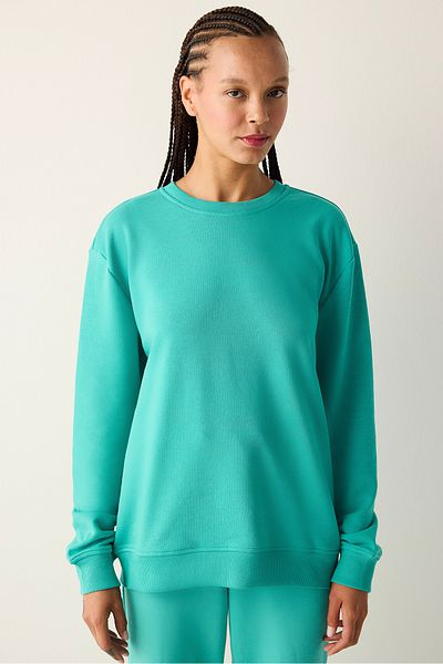 Penti Hanorac verde oversize - Seria Active