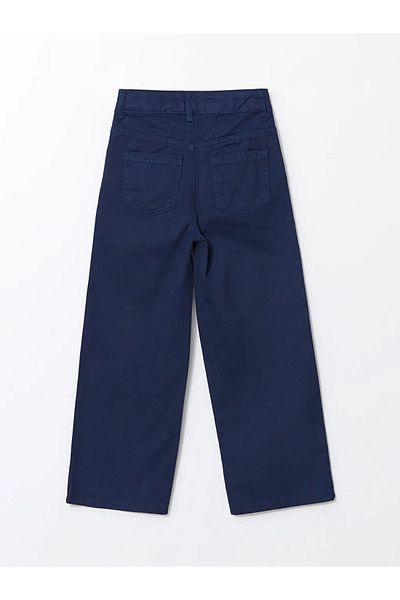 LC Waikiki Lcw Kids New Black Wideleg Girl's Pants