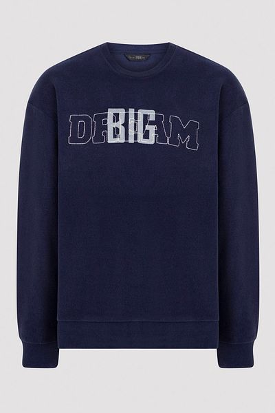 Penti Σετ πιτζάμες με στάμπα Navy Blue Men Big Dream Slogan