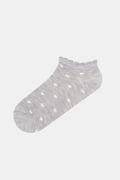 Penti Комплект от 5 чорапи Heart Frill, кафяви и розови обувки